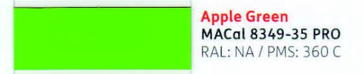 [42834935.61] VINILO MAC 8349-03/8349-35  VERDE MANZANA 61, ml