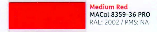 [42835900.61] VINILO MAC 8359-00/8359-36 ROJO  61, ml