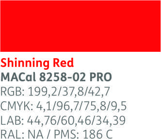 [.42825802] .VINILO MAC MATE 8258-02 ROJO BRILLANTE 123,ml