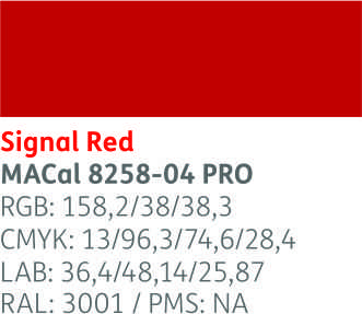 [.42825804] .VINILO MAC MATE 8258-04 ROJO SEÑAL 123,ml  (discontinuado)