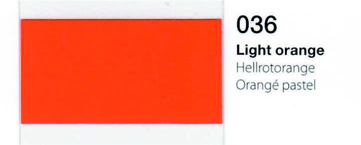 [.01651036] .VINILO ORACAL 651-036 NARANJA CLARO 1.26 X 50,ml