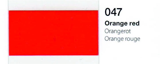 [.01651047] .VINILO ORACAL 651-047 ROJO ANARANJADO 1.26 X 50, ml