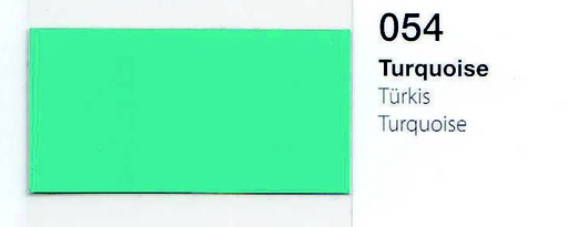 [.01651054] .VINILO ORACAL 651-054 TURQUESA 1.26 X 50, ml