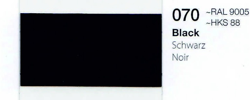 [.01651070] .VINILO ORACAL 651-070 NEGRO 1.26 X 50,ml