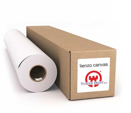 [01CLPC300G54] CANVAS POLYCANVAS VIENA 100% POLIESTER SOLV/UV/LATEX BRILLO 300grs. 1,37X30