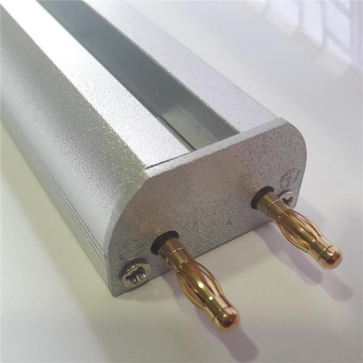 [71KWCONECCU] CONECTOR INTERMEDIO (BANANAS) PARA PERFIL EXKWPE100CONEC