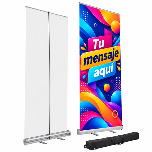 [TAMSQ150] DISPLAY ENROLLABLE ROLL UP 2 X 1,50 MTS. MSQ ULTIMA