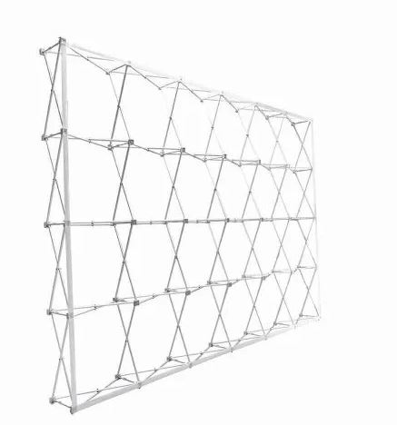 [TA1038] DISPLAY POP UP TEXTIL A 1 CARA 6 X 3 MODULOS VELCRO (gráfica de 2.24 x 4.43 mts) 