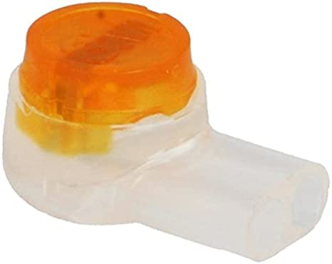 [GTLED39UY2] GTLED CONECTOR ESTANCO UY2 LEDS 2 VIAS NARANJA 0.4-0.9.100 UND.
