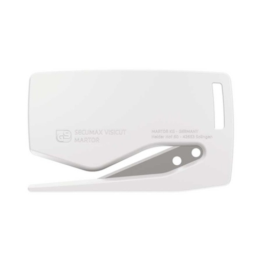 [01VISICUT47022] GUILLOTINA MANUAL DESECHABLE BLANCA MARTOR SECUMAX VISICUT BLANCO 47022