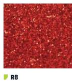 [167NR8] LAMINA DE DECORACION COVER STYL GLITTER R8 1.22 X ML