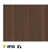 [167NNF55] LAMINA DE DECORACION COVER STYL MADERA NF55 1.22 X ML ( ref. naranja) 