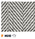 [167NNG10] LAMINA DE DECORACION COVER STYL TEXTIL PRESTIGE NG10 (ref. naranja) 1.22 X ML