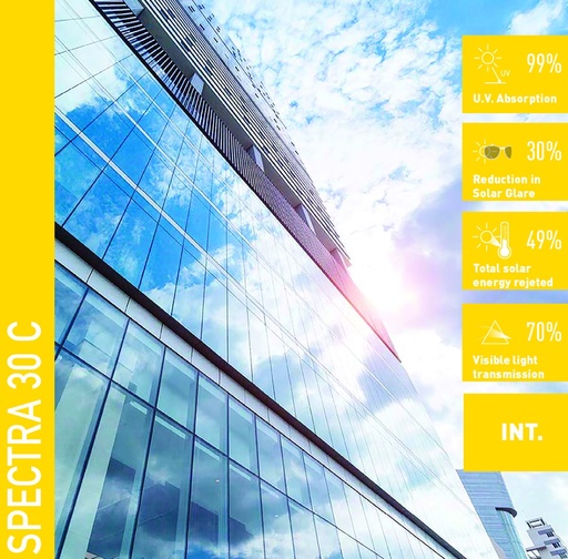 [167SPECTRA30/C] LAMINA DE PROTECCION SOLAR SCREEN SPECTRA 30C 1.52 ML