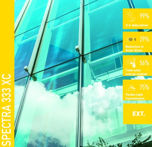[167333XC152] LAMINA DE PROTECCION SOLAR SCREEN SPECTRA 333XC 1.52 x30.5 m.l.