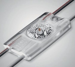 [GTOPTIKA75WDL] LED OPTIKA 75 LEDIT PARA FONDO 3CM BLANCO WDL (LUZ DIA) 1 CHIP,  PACK DE 2 CADENAS DE 50 MODULOS (12v/0.46W MODULO)