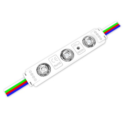 [GTLEDRGB12V] LED RGB , CADENA DE 20 MODULOS 12V- 13 W IP68