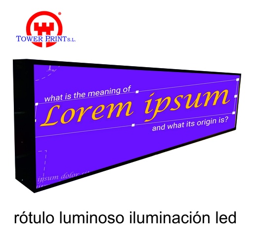 [59000018] MODULO LUMINOSO PERFIL DE 130 mm CON ILUMINACION LED.