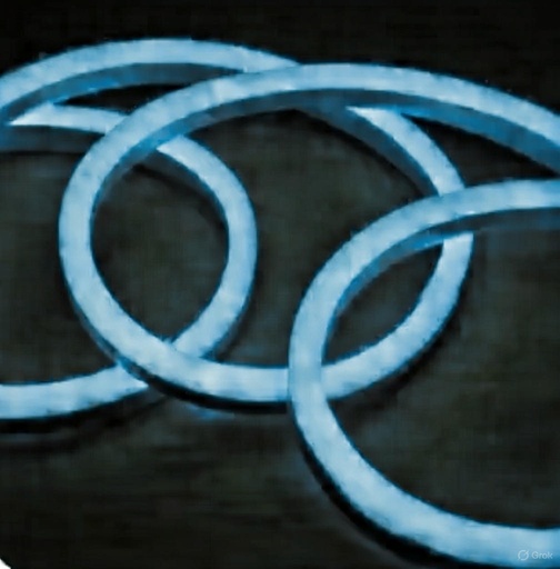 [GTNEONFLEXAZC] NEONLED ECO AZUL CIELO 6 MM DIAMETRO, 12V. ROLLO DE 25 MTS. M.L.