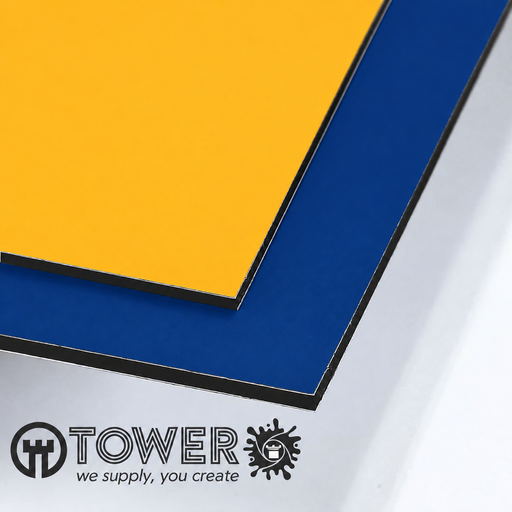 [PSAAZAM3153] PANEL SANDWICH ALUMINIO 3 MM AZUL OSCURO RAL 5013/AMARILLO RAL1033 CBOND 3050X1500,und