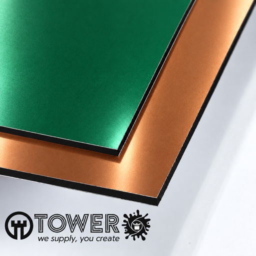 [PSAVMCM153] PANEL SANDWICH ALUMINIO 3 MM/0.3 VERDE METALIZADO / COBRE METALIZADO 3050X1500