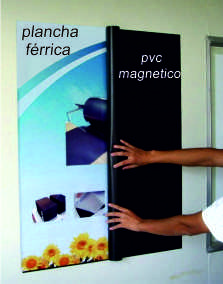 [01FERRICO105] PLANCHA FERRICA BLANCA IMP. SOLVENTE, 1.06, METRO LINEAL