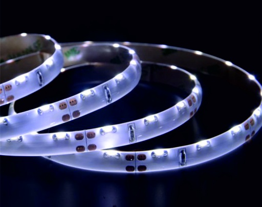 [GTFLEXSIDELIGTH] TIRA LED ENFUNDADA IP67 480 LED SMD335 BLANCO 6000K TIRA DE 5 MTS 12 V.50w. SALIDA LUZ LATERAL