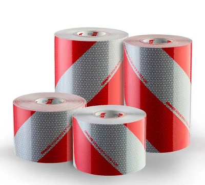 [015921M1450] REFLECTANTE ORALITE 5921M MICROPRISMATICOS NIVEL2 BLANCO/ROJO 141X50 MTS KIT 2 UND. 