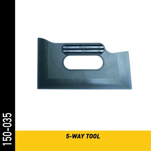 [1675WAYTOOL] HERRAMIENTA CORTE 5 POSICIONES ACABADO COVER STYL. 5 WAY TOOL