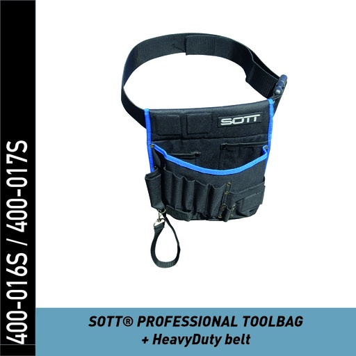 [167400016S] BOLSA HERRAMIENTAS PROFESIONAL (VACIA) 400-016S COVER STYL/SOLAR SCREEN 