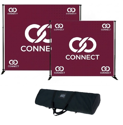 [TAEM03L2] BANNER PHOTOCALL EXTENSIBLE DE HASTA 2600 x 2400 mm . PROMO RED DEAL