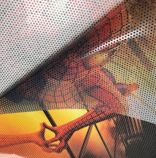 EXTRA MEDIA VINILO MICROPERFORADO TRASLUCIDO DOBLE VISION. 1.37 X 25. 