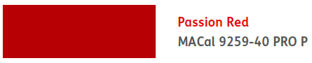 [MAC925940] VINILO HY POLIMERIC MAC 9259-40 PRO PASSION RED 123, metro lineal 