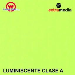 [EXTRALUM/A124] VINILO LUMINISCENTE EXTRA MEDIA CLASE A  1.24X45.7 ml.