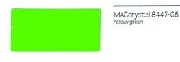 [.42844705] .VINILO MACrystal 8447-05 VERDE AMARILLO TRANSPARENTE 123x25, ml